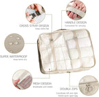 LANSKLBD 8 Set Packing Cubes for Suitcases Travel Luggage Packing Organizers,Travel Accessories Essentials Luggage Organizer with Shoe/Tioletry/Laundry Bag