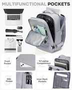 coofay Vacuum Backpack Travel with Pump Vacpack Travel Backpack with Vacuum System Mochila de Viaje Compresion al Vacio Easyvacpack Airbag Backpacks for Traveling Carry on Luggage
