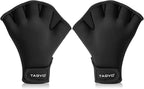 TAGVO Aquatic Gloves for Helping Upper Body Resistance, Webbed Swim Gloves Well Stitching, No Fading, Sizes for Men Women Adult Children Aquatic Fitness Water Resistance Training