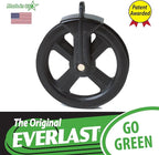 EVERLAST Clothesline Pulley (5-Inch wheel, 2-Pack) for Outdoor Laundry Systems, Heavy-Duty Weatherproof Clothesline Hardware, Smooth Line Movement, Replacement Pulley, Made in USA Since 1955 Model #40