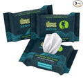 Combat Wipes ACTIVE Outdoor Wet Wipes - Extra Thick Camping Gear, Biodegradable, Body & Hand Cleansing/Refreshing Cloths for Backpacking & Gym w/Natural Aloe & Vitamin E (Active, 75 Counts)