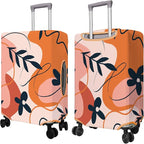 Travel Luggage Cover Suitcase Protector Fits 18-32 Inch Wheel Covers PatternedTravel Related Items Flower Luggage Protector Elastic XL