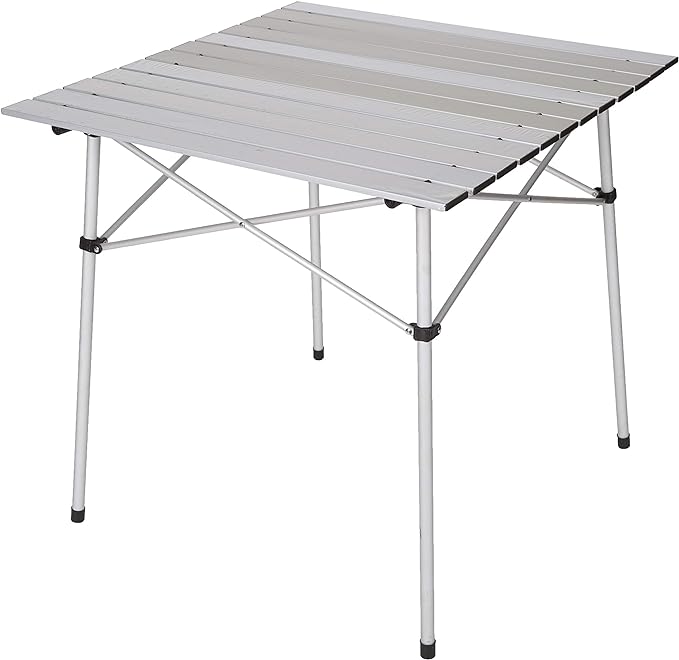 Stansport Compact Portable Kids Picnic Table – Foldable Space-Saving Design with Locking Legs – Lightweight Children’s Picnic Set for Travel, Parks, Campsite – Durable Steel Frame & Easy Clean Surface