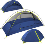 Clostnature Lightweight Tent for Backpacking - 1/2/3/4 Person Ultralight Backpacking Tent, Waterproof Easy Setup Camping Tent, Hiking Tent for Outdoor, Hiking and Mountaineering