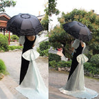WANLIAN Folding umbrella Travel Umbrella Folding UV Resistance Lace Parasol Umbrella Sun Umbrella For Women Girls sunshades with lace decoration