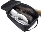 Gloppie Shoe Bags for Travel - Portable Shoes Storage Bag, Shoe Pouch, Shoe Packing Cubes for Men Women - Black