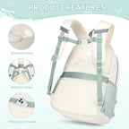 DIGOBAY Backpack for Girls, 3PCS Girls Backpack for School with Lunch Bag Pencil Case, Cute Kids Teens Bookbag for Kindergarten Elementary Preschool Middle School