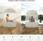 Raynesys Sports Tent, Portable & Foldable Pop Up Tents Shelter with Carry Bag, Instant Weather Proof Clear View Bubble Tent for Fishing, Camping, Watching Sports Events