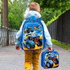 KLFVB Kids Luggage for Boys Girls, Cute Rolling Wheels Suitcase for Toddler, Children Travel Carry on Suitcase
