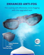 Aegend Swim Goggles, Swimming Goggles No Leaking Full Protection Adult Men Women Youth