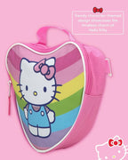 Fast Forward Hello Kitty Girls Backpack and Lunch Box Set - 2 Piece 15 Inch School Backpack With Detachable Lunch Bag Set, Size One Size, Hello Kitty Heart Lunch