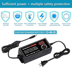72W Power Supply Adjustable DC 3V ~ 36V Variable Universal Switching AC/DC Adapter Minidodoca AC to DC Converter with LED Voltage Display and 13 Tips, for 3V to 36V Household Electronics - 2000mA Max