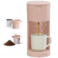 WILLOW Eco Series Single Serve Coffee Maker for K Cup and Ground Coffee, 6 to 12oz Brew Sizes with Strong Brew Option, Small Coffee Machine with Removable Reservoir & Reusable Filter, Eco-Friendly