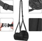 Airplane FootrestAirplane Foot Rest, Portable Travel Foot Hammock, Airplane Accessories, Adjustable Flying Feet Rest for Travel, for Long Flight Bus Train Office