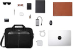 Targus Classic Slim Laptop Bag - Ergonomic Briefcase and Messenger Bag - Spacious Foam Padded for Laptops and Under