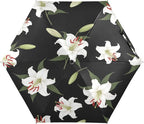 Cowboy Boots Pattern Umbrellas for Rain Windproof Small Folding Compact Mini Travel Umbrella for Purse Lightweight Portable Pocket for Women