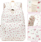 LOIDOU Backpack for Girls School Backpacks Bookbags for Elementary Middle School Women Laptop Backpacks (conquette, L-17)