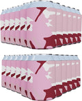 PartyPrints 100 Pack Camo Pink Blank Can Cooler Sleeves, Customizable Bulk Insulated Foam for Beer, Collapsible Plain Drink Holder, Cold Soda Insulator, 12oz Regular, 16oz Tall Cans