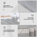 Suit Bags for Closet Storage, 43" Garment Bags for Hanging Clothes(Set of 4, 23.3'' X 43'')
