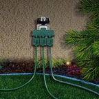 OSKOS 3-Prong Weatherproof 3-Outlet Extender Adapter, Heavy Duty Triple Grounding Outlet with Dust-Proof Cover. Indoor/Outdoor Use, ETL Listed, 4 Pack.