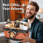 26 Pcs Bath and Body Gift Basket Set for Men Fathers Day Gifts - Spa Gift Set for Valentines Day with Shower Gel | Luxury Gifts Sets for Christmas Gifts, Birthday Gift, Gift for Dad