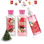 Cotton Candy Bath & Body Travel Kit, 3 Fl Oz, Ideal Skincare Gift Home Spa Set, Includes Shower Gel, Body Lotion and Fragrance Mist, Birthday Mother's Valentine's Day Gifts for Her
