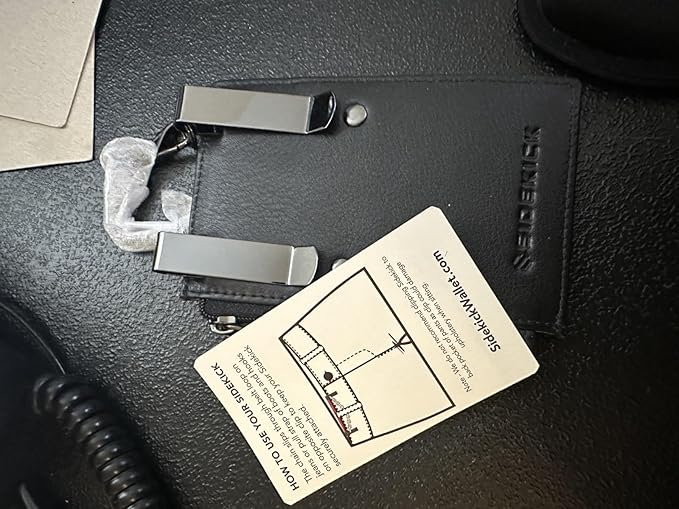 RFID Blocking Boot Wallet with Security Chain & Zipper Lock – Genuine Leather Wallets for Men, Travel Wallets Women, Minimalist Leather Card Holder