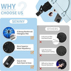 Seniny Windproof Travel Umbrella, Automatic Umbrellas for Rain, Portable & Compact Umbrellas for Backpack, Strong UV for Protection, Folding Small Sun Umbrella for Car, Walking