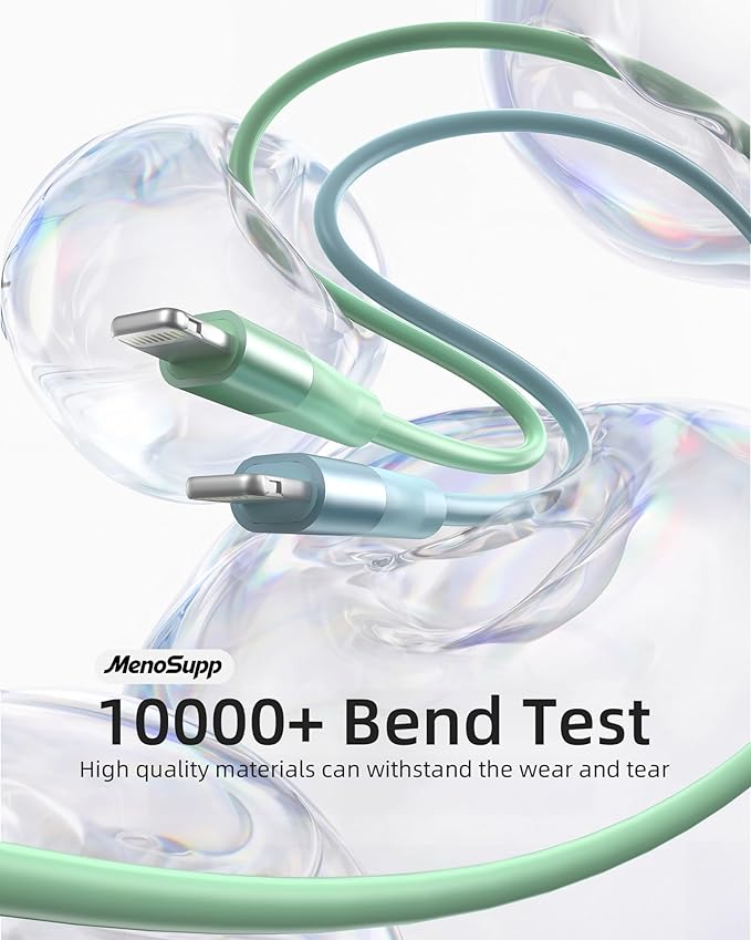 iPhone Charger 3Pack 10 FT Apple MFi Certified Lightning Cable Fast Charging iPhone Charger Cord Compatible with iPhone 14 13 12 11 Pro Max XR XS X 8 7 6 Plus SE iPad and More