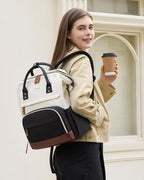 LOVEVOOK Laptop Backpack for Women, 15.6 Inch Work Business Backpacks Purse With Large Capacity, Waterproof Nurse Bag College Bookbag for School, Waterproof Casual Daypack for Travel