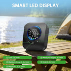 8000mAh Portable Camping Shower, Upgrade Rechargeable Electric Shower Pump with 5 Gallon Bucket, Intelligent LED Display,Portable Shower for Outdoor