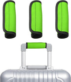 uxcell 3 Pcs Luggage Handle Wrap for Suitcase, Neoprene Handbag Grip Cover Protector Luggage Identifiers Suitcase Handle Wraps for Luggage Shopping Bag Travel Bags, Fluorescent Green