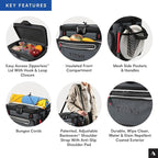 Titan by Arctic Zone Deep Freeze Cooler - Zipperless Hardbody Cooler - Deep Freeze Insulation, HardBody Liner, and SmartShelf