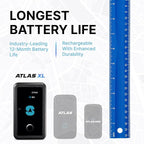 Spy Tec Atlas XL GPS Tracker w/Magnetic Mount | 12-Month Battery for Long-Term Tracking | Hidden Weatherproof GPS Tracker for Vehicles, Cars, Trailers, RV, Boats, Asset Tracking | Subscription Needed