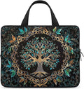 Tree of Life Bohemian Laptop Bag Laptop Case Computer Messenger Bag with Adjustable Shoulder Strap