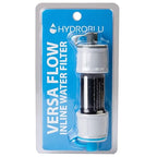Versa Flow Light-Weight Water Filter System - Hollow Fiber Inline or Straw Filter for Survivor and Emergency Filtration