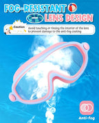 Swim Goggles 2 Pack, Wide View Anti Fog&UV Swimming Goggles for Audlt, No Leak Pool Beach Essentials for Men Women