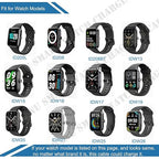 VeryFit Smartwatch Charger, Fit for ID208, GTX20, IDW13/15/16/17, IDW19/20/25/26/28 and More, Replacement Magnetic USB Cable for Fast and Easy Charging, 3.3 ft, (ID-Cable)