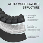 1Pcs Seat Cushion, Travel Cushion Airplane Seat - Inflatable Airplane Seat Cushion for Travel.Suitable for Long Distance Sedentary People to Use,Easy to Carry, 3D Inflatable Airbag is Ergonomic
