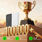 Ouotoo New for Magsafe Portable Charger,5000mAh Power Bank with Type-C 20W PD Fast Charging Travel, Lightweight and Slim, LED Display for Magsafe Battery Pack for iPhone 17/16/15/14/13/12 All Series