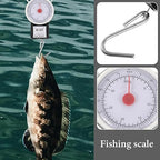 Portable Mini Hanging Spring Luggage Scale 35kg Capacity Handheld Small Travel Weight Scale with Hook for Suitcase and Baggage