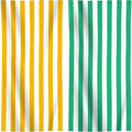 2 Packs Extra Large Bath Towels Striped Beach Towel Set Bathroom Sheets Oversized Quick Dry Soft Fluffy XL Big Absorbent Microfiber Bulk Blanket Turkish Hotel Shower Pool Hot Tub Toallas Baño Grandes