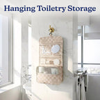 Vandel Space-Saving Compression Packing Cubes for Women with Hanging Toiletry Bag, Laundry Bag, Compressible Carry On Suit Case Organizer Luggage Packing Cubes for Travel Compression Organizer Bags