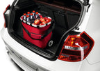 reisenthel carrycruiser red – Portable Shopping Trolley with Sturdy Aluminum Frame, Shoulder Strap and Removable mesh Inner Bag - Made of Water-Repellent Material.