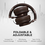 ARTIX Over Ear Headphones Wired with Microphone and Volume Control, Foldable Noise Isolating Headset with Deep Bass for School, Laptop, Computer, Chromebook, Tablet, Travel (3.5mm Jack)