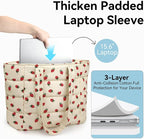 Puffer Tote Bag with Pouch,Women's Lightweight Quilted Shoulder Bag,15.6"/17.3" Laptop Travel Weekender for Work & Nurses