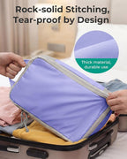 BAGSMART 6 Set /4 Set/2 Set Compression Packing Cubes for Travel, Lightweight Luggage Organizer Bags, Durable Space Saver Bags Travel Essentials