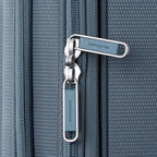 Samsonite UpLIFT Lightweight Large Checked Softside 3-Piece Luggage Set with Spinner Wheels - Expandable - Airline-Approved, Polyester Soft Suitcase for Ultra Light Travel - Elemental Blue