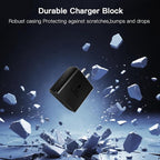 Type C Charger Fast Charging 2Pack USB C Super Fast Charger Block with 6FT USB-C Android Phone Cable for Samsung Galaxy S26 +/Ultra S25 S24 S23 S22 +/Ultra/ S21 S20/Tab S9/iPhone 17/16/15 and More