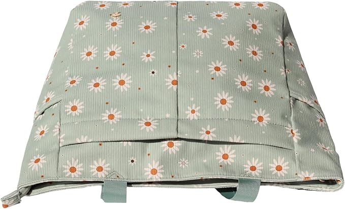 ESVAN Original Floral Tote Bag Large Shoulder Bag with Multi Pockets for Gym Travel Beach Daily Bags